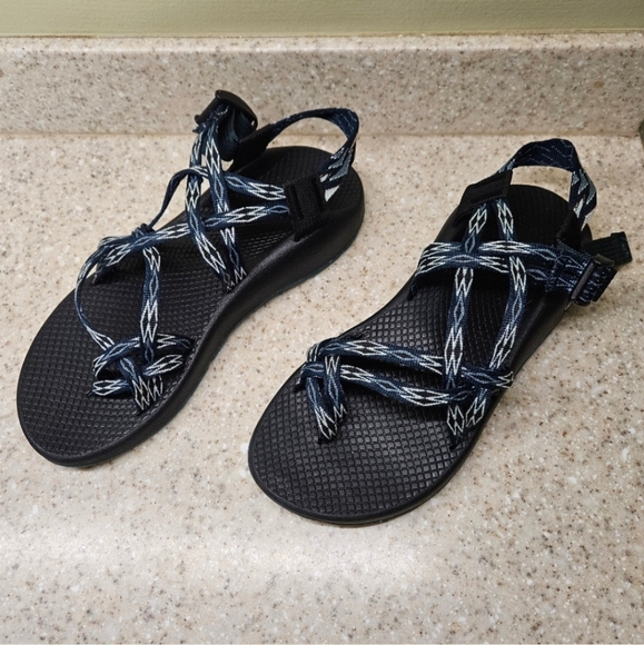 Chaco Teal ZX/2 Outdoor Hiking Sandals, Size 9 - Picture 5 of 12